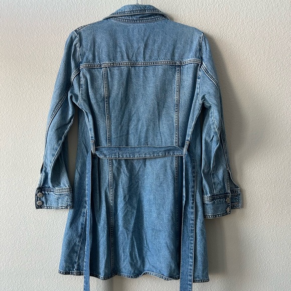 Denim Zara dress with belt - Picture 3 of 6